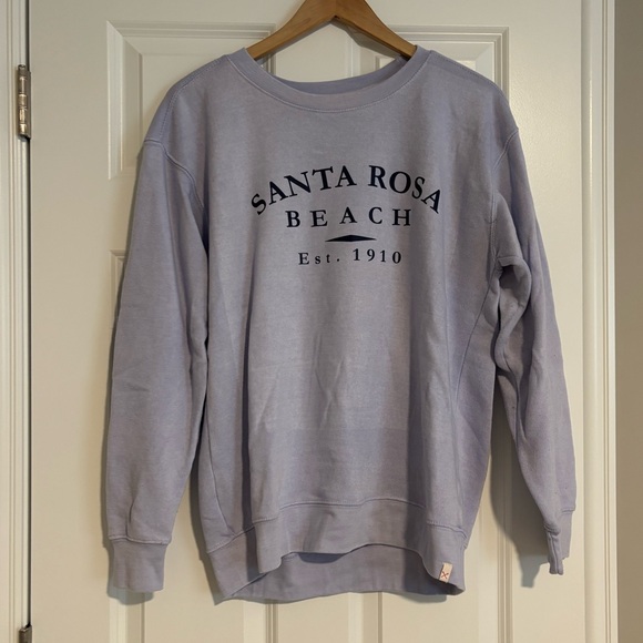 Santa Rosa Beach Lavender Sweatshirt - Picture 1 of 3